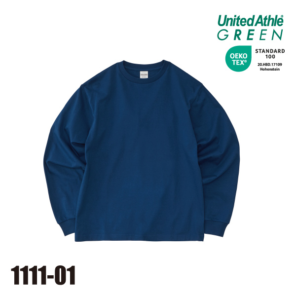 1111-01 6.5オンス ファインジャージー ロングスリーブ Tシャツ（2.1