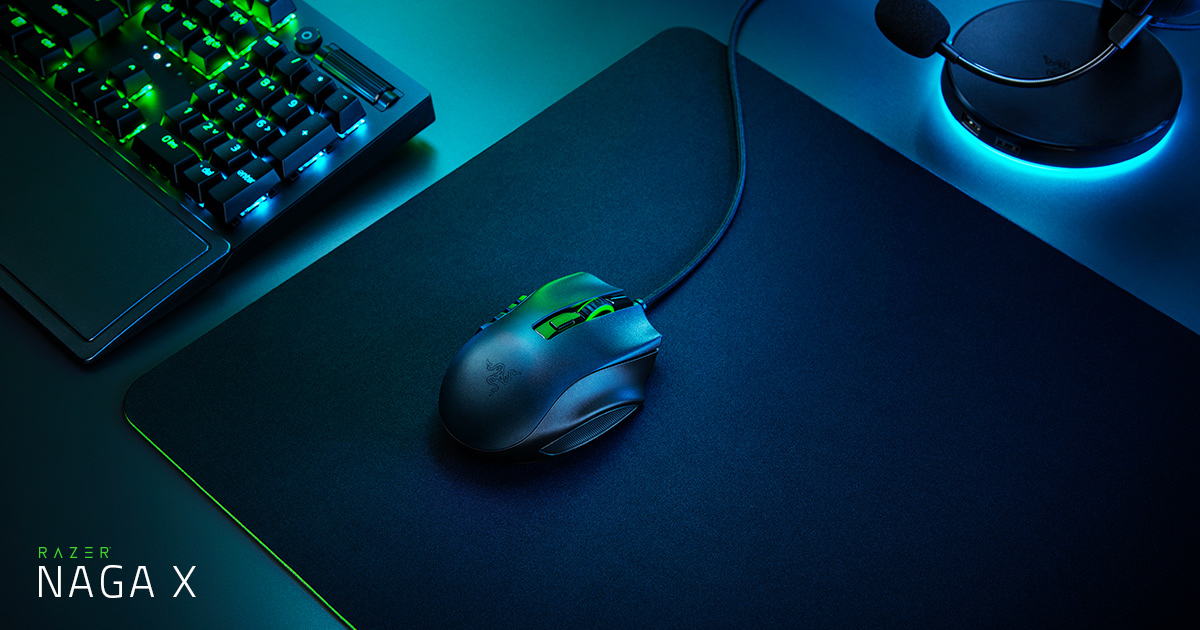 MMO Gaming Mouse - Razer Naga X | Razer Middle East and North Africa