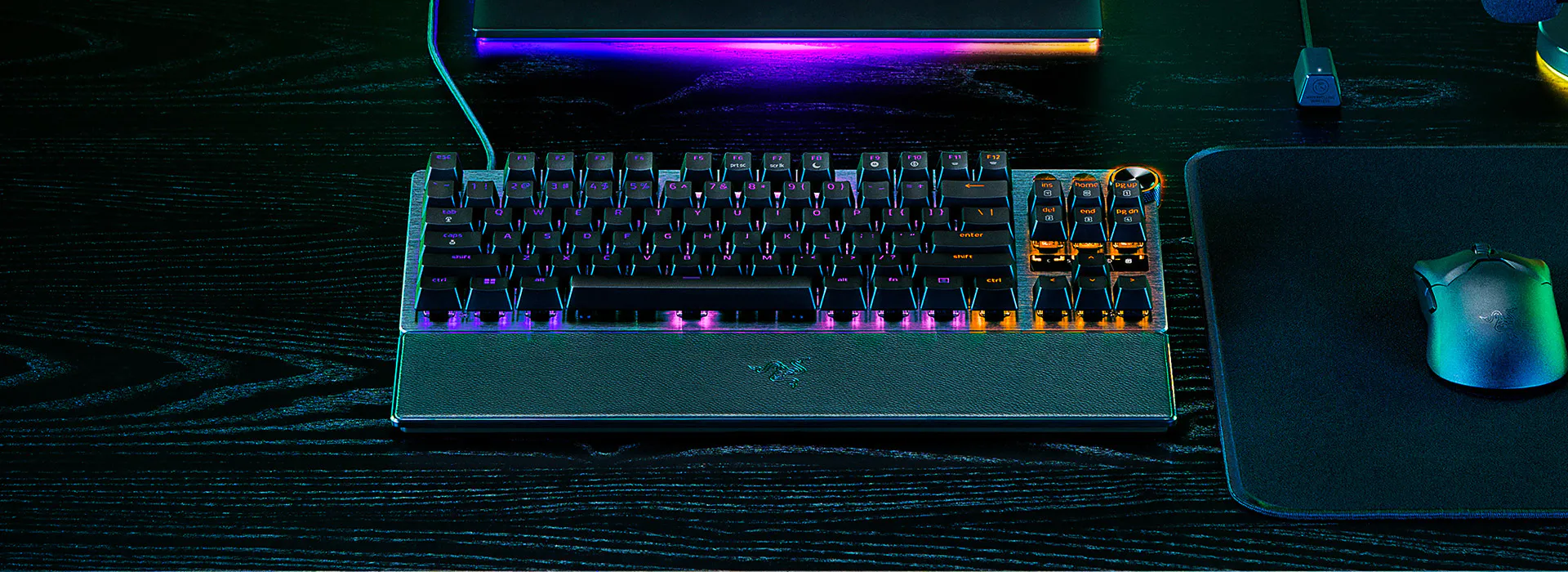 TKL Keyboard for Gaming - Razer Huntsman V3 Pro Tenkeyless | Razer