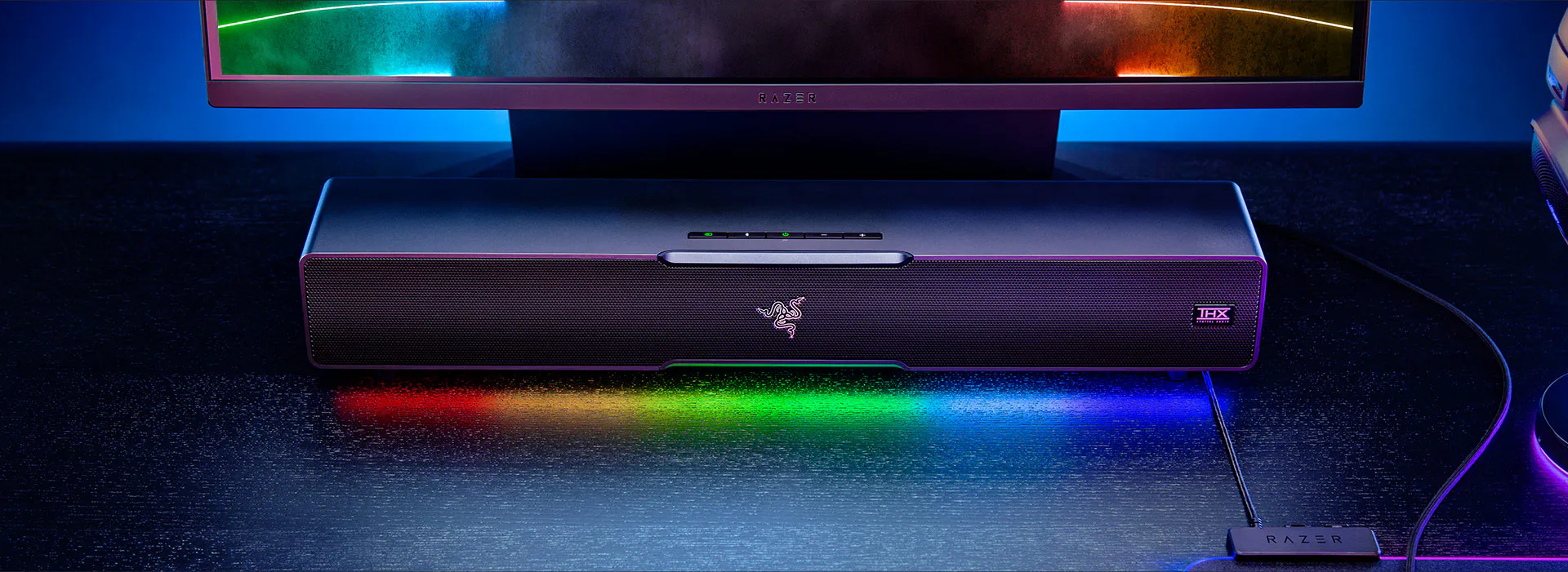 Multi-Driver PC Soundbar and Subwoofer - Razer Leviathan V2