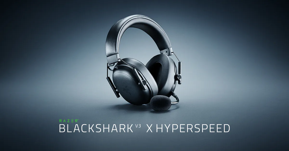 Razer BlackShark V3 X HyperSpeed ワイヤレスヘッドセット | Razer 日本
