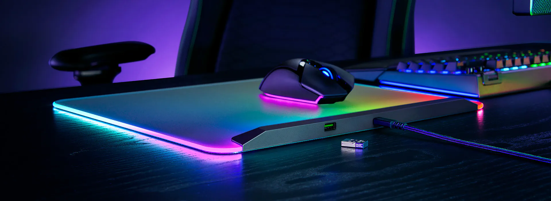 LED Backlit Gaming Mouse Mat - Firefly V2 Pro | Razer Australia