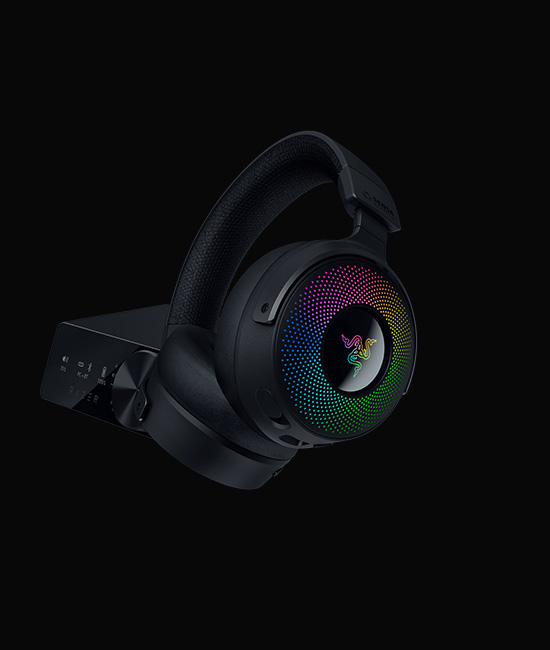 没入感あるゲーミングヘッドセット - Razer Kraken V4 シリーズ
