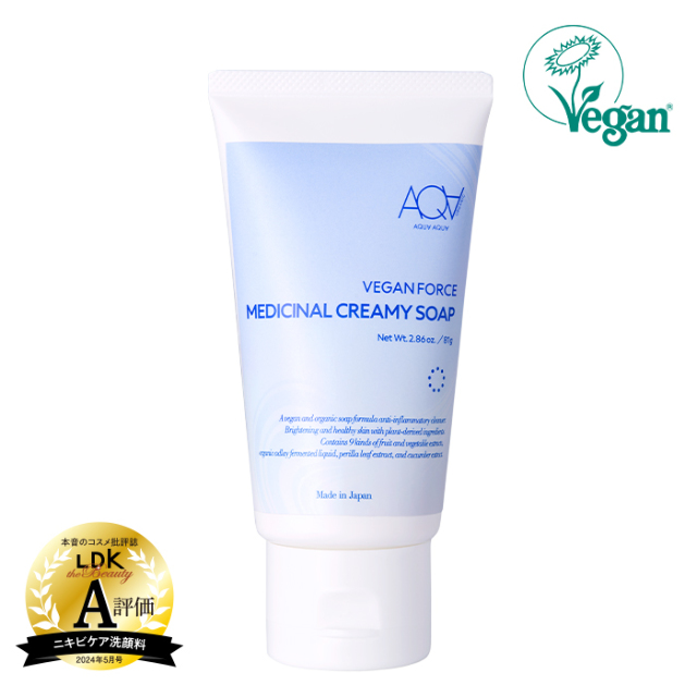 薬用クリーミーソープ オーガニックスキンケア｜アクア・アクア