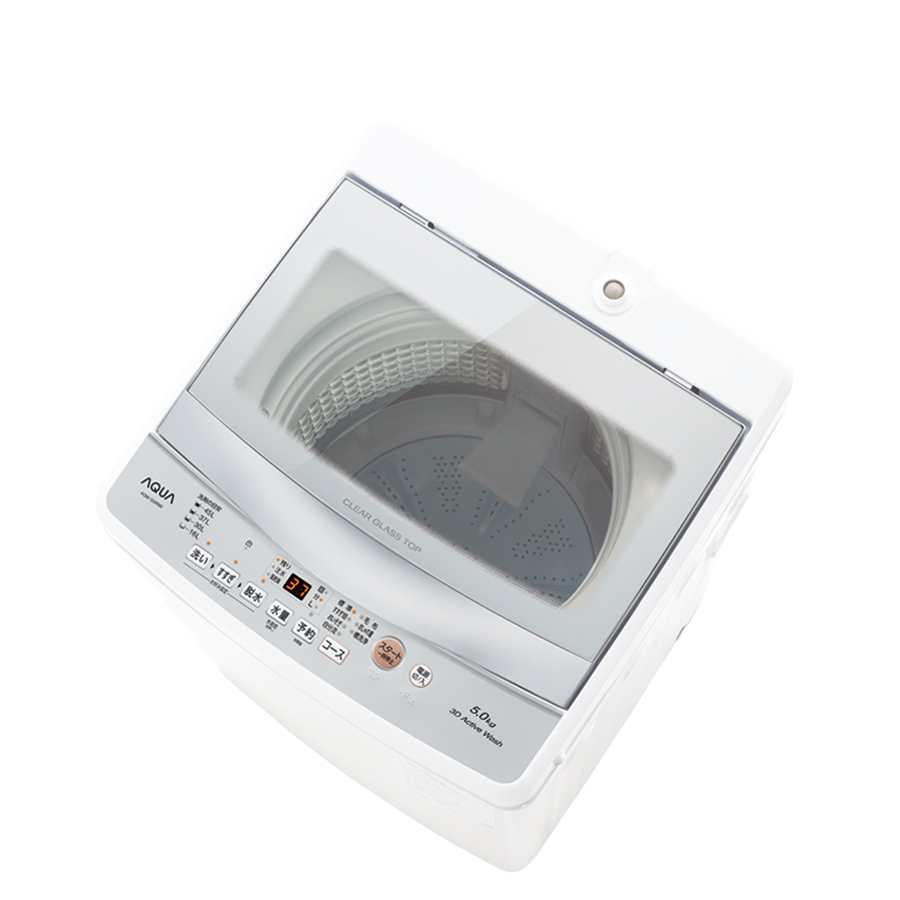 一人暮らしの強い味方！5kgタイプの全自動洗濯機が初めての方に