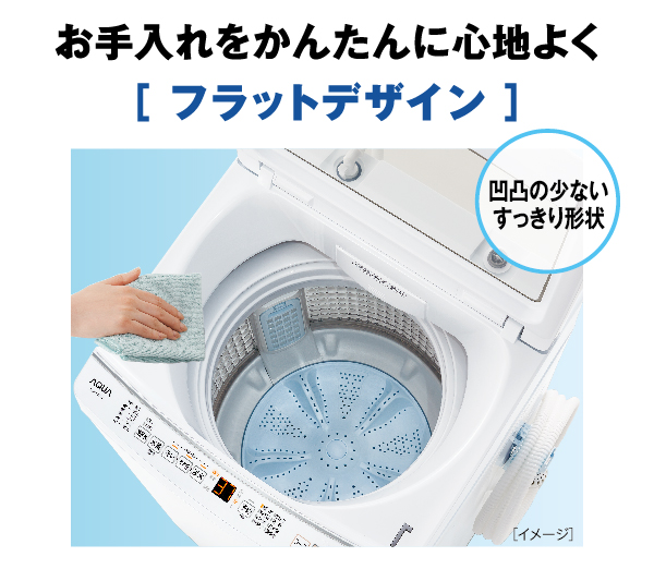 AQW-P7P | 容量：洗濯・脱水 7kg / 水量約113L | 全自動洗濯機