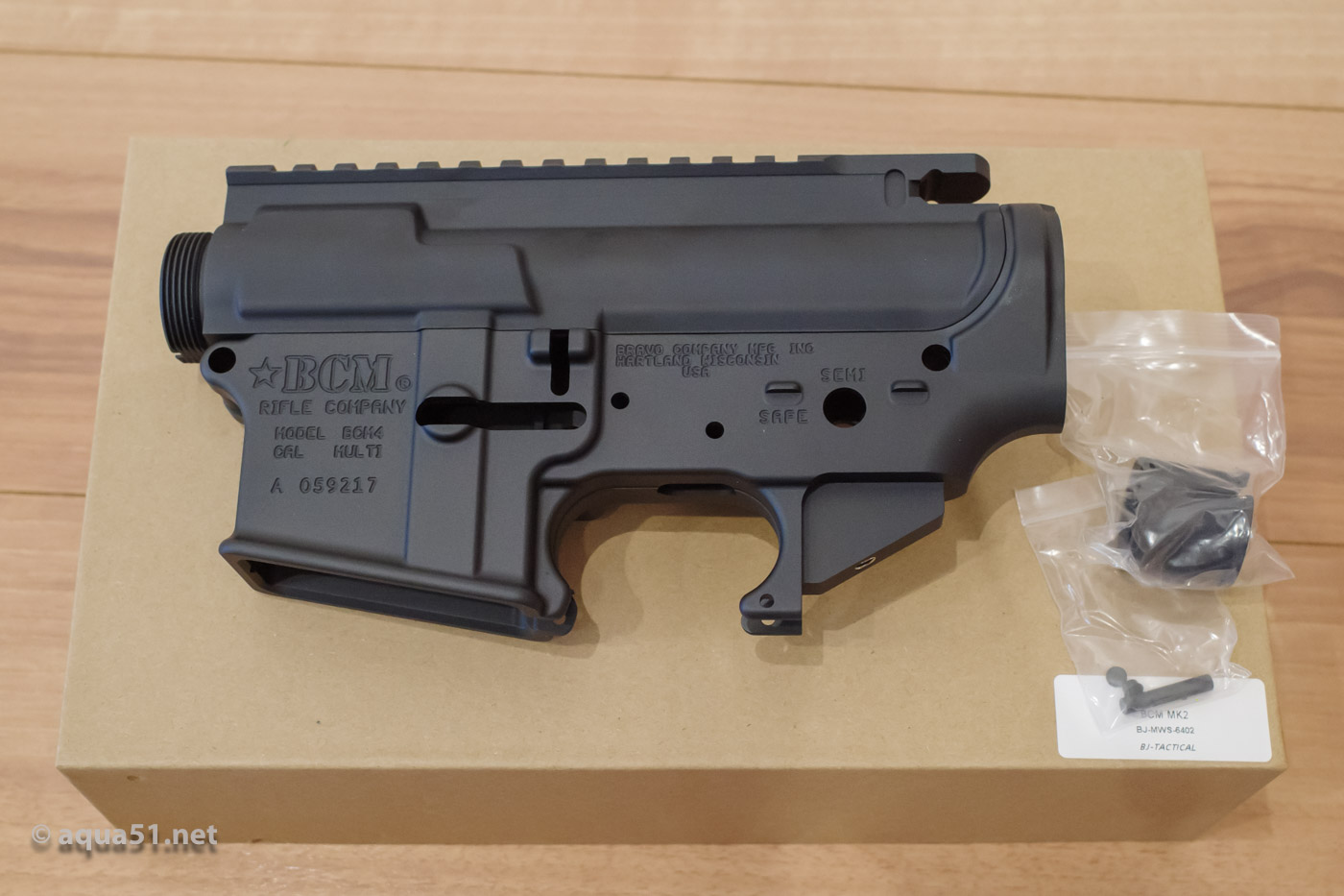 BJ Tac BCM mk2をMWSで組んでみた | aqua5150 gear review