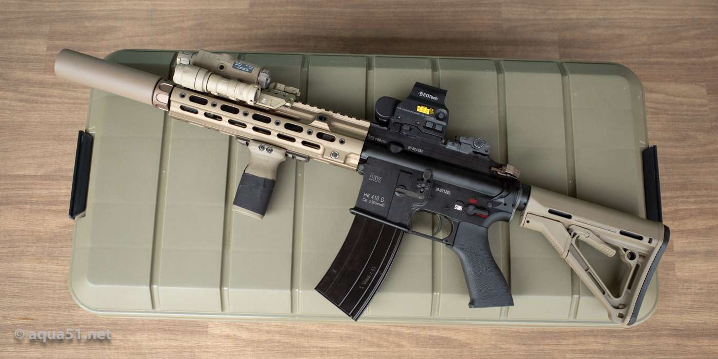 SEAL TeamのHK416組んでみた | aqua5150 gear review