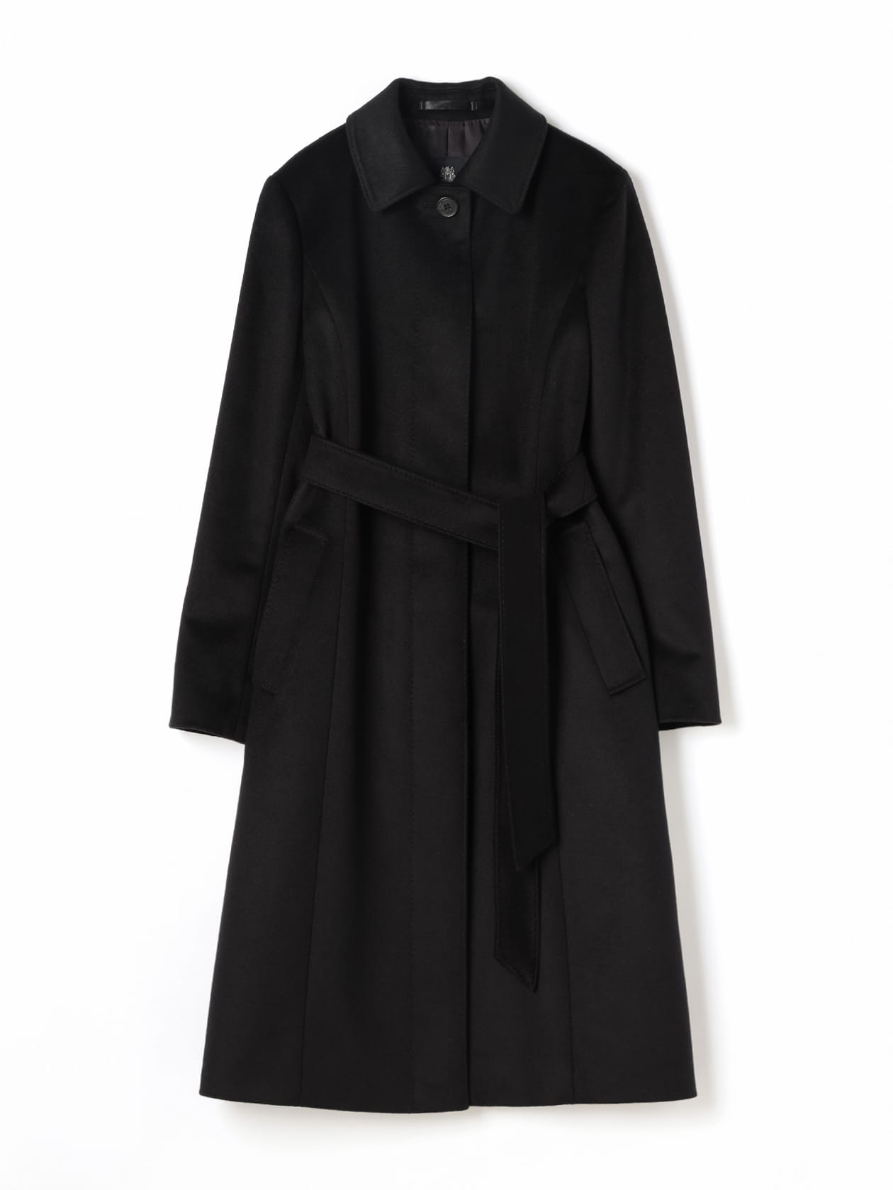 ピュアカシミヤ ステンカラーコート