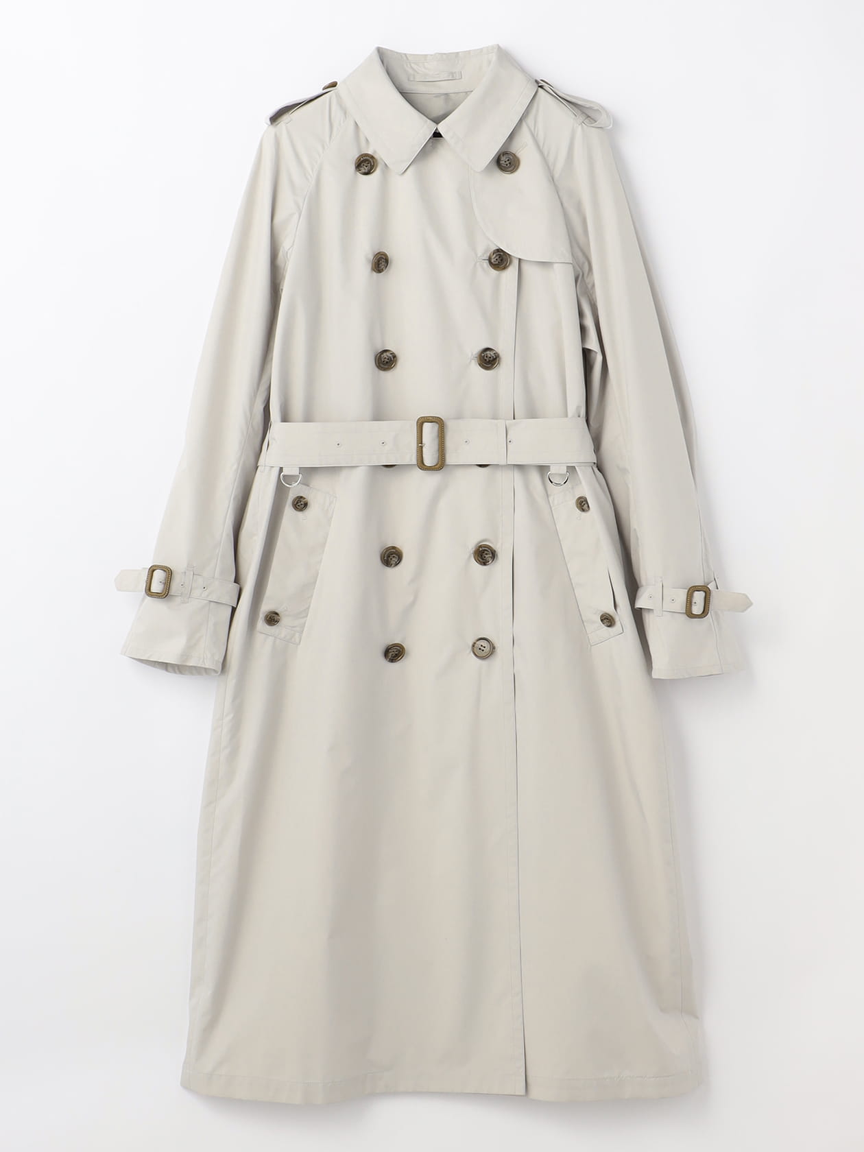 トレンチデザイン レインコート
