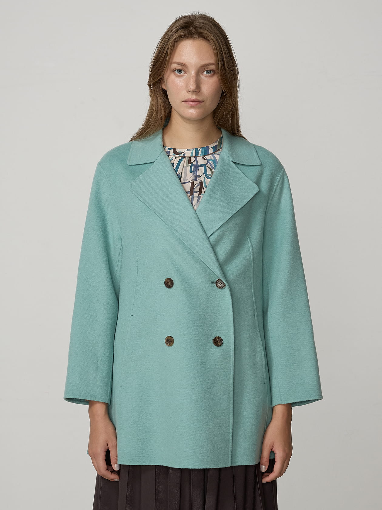 ダブルフェイス ショートコート