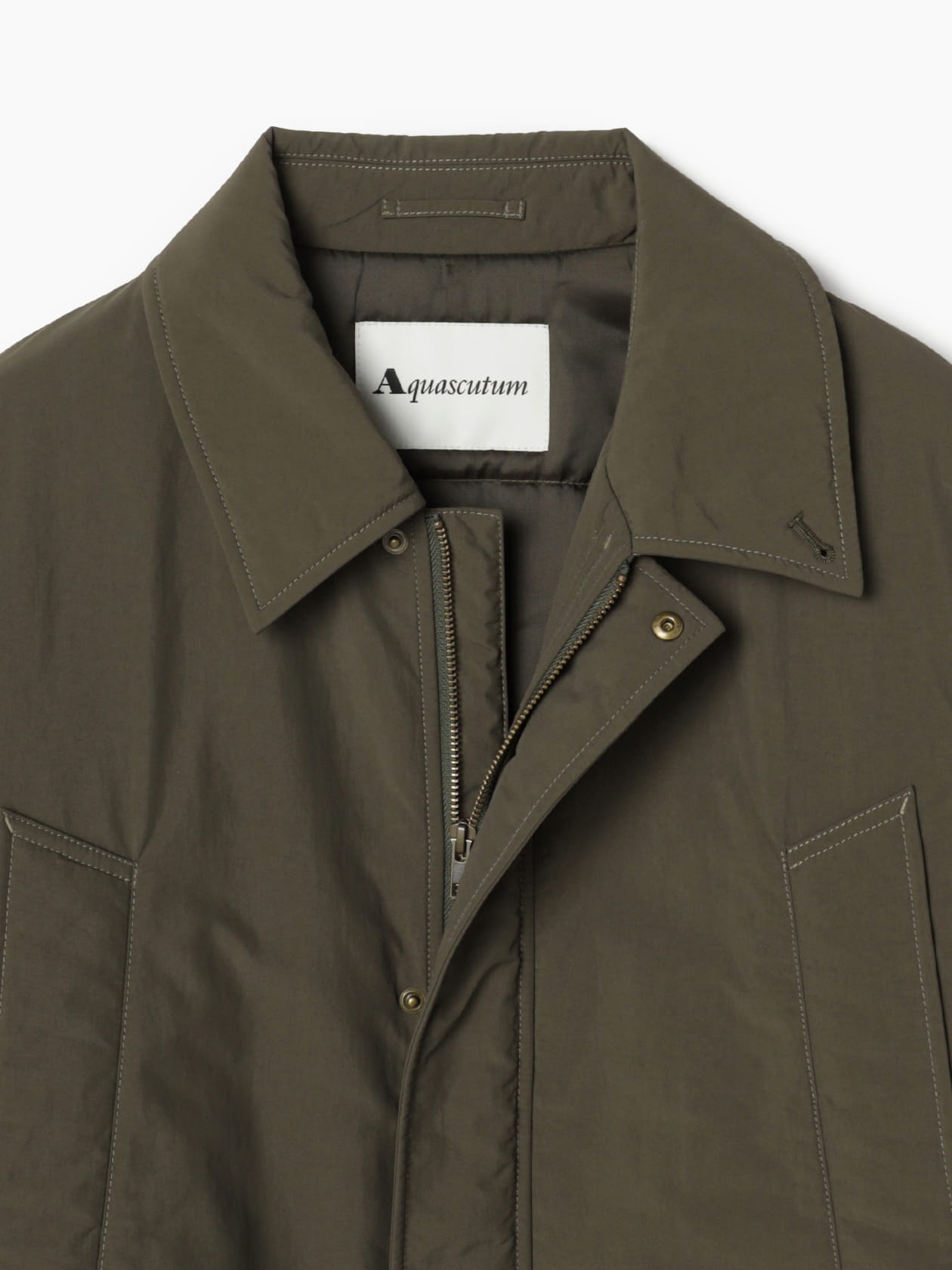 ワッシャーナイロン ステンカラージャケット