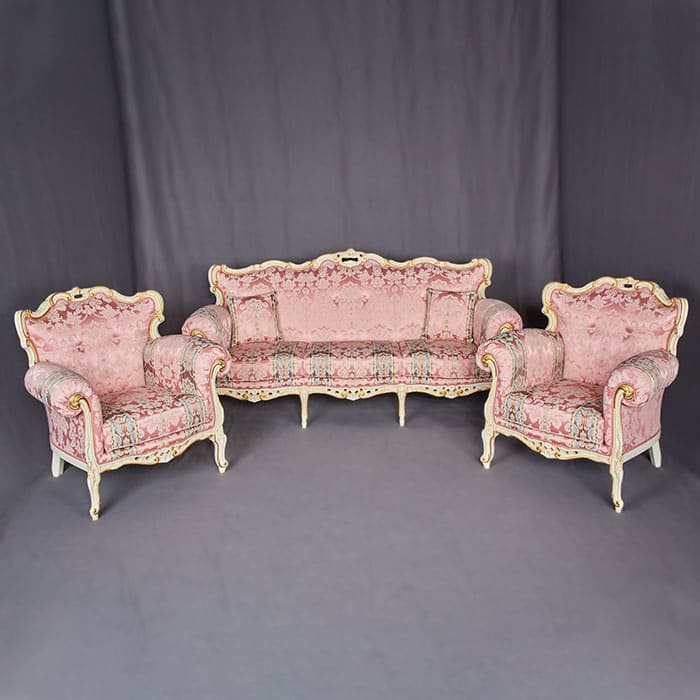 ロココ調 イタリア製 1人掛け ソファ | 輸入家具・イタリア家具専門店