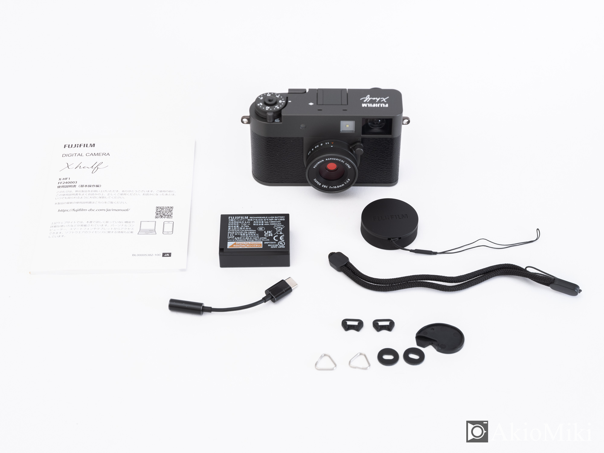 美品】FUJIFILM Xhalf ブラック 撮影1000回 Amazon.co.jp: FUJIFILM X