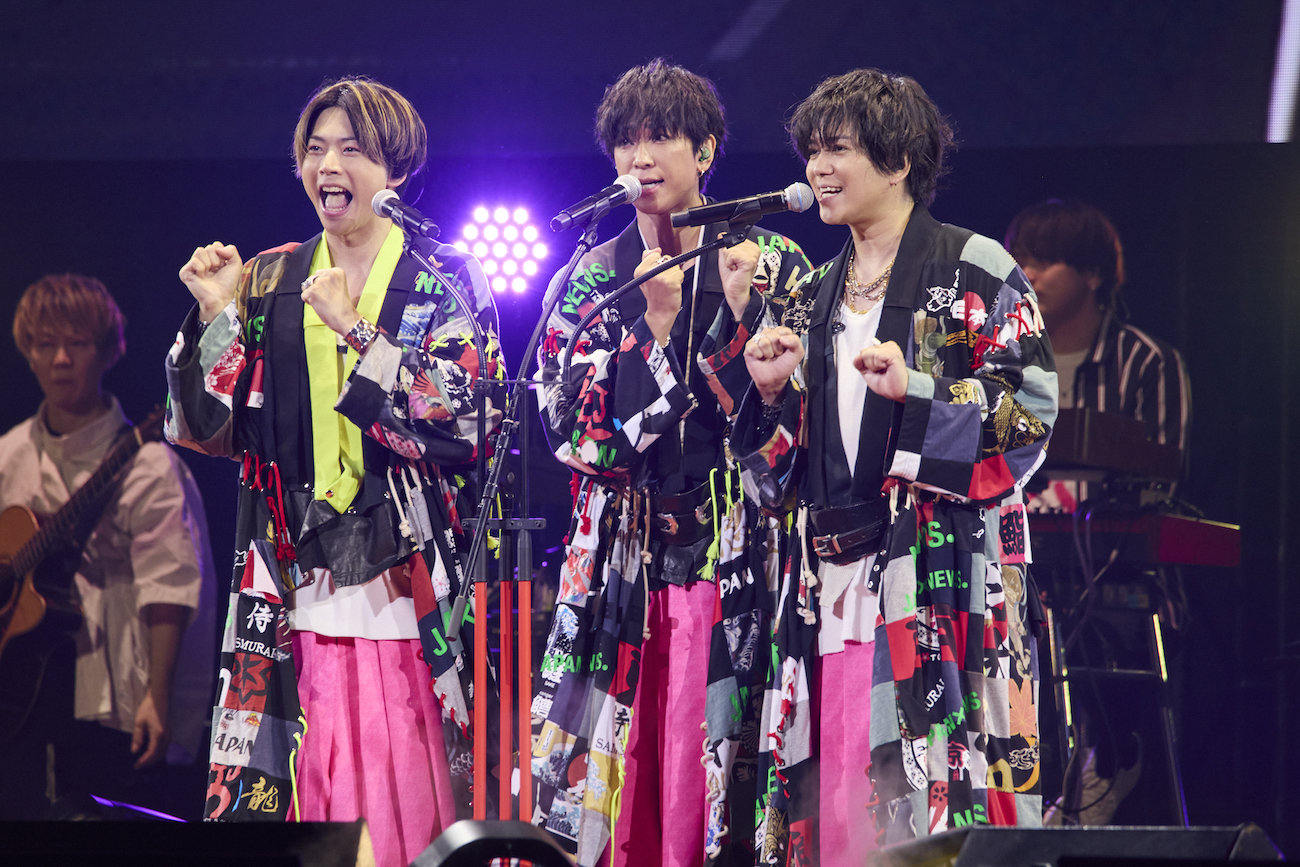 日本を代表するアイドルNEWSが届ける日本の魅力が詰まったステージ