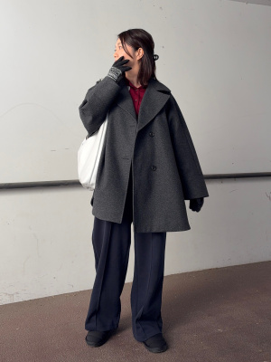 GU公式 | コージーメルトンケープコートZ+E