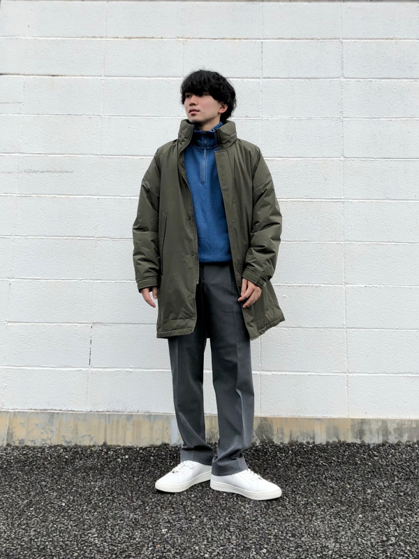 防風パデッドコート（メンズ）の着用コーディネート一覧| ユニクロ公式