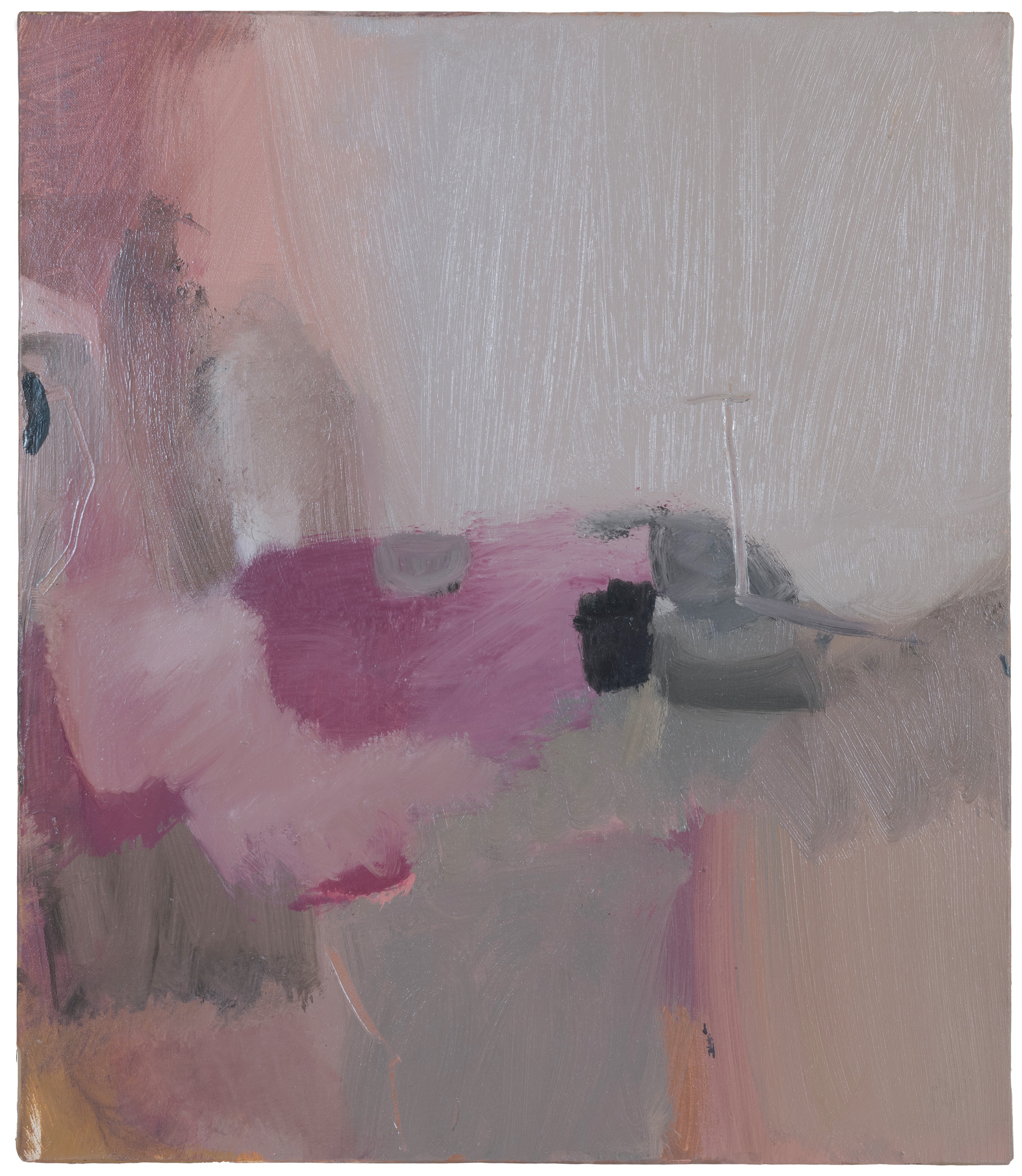 KLAUS KARL MEHRKENS : senza titolo - olio su tela - Asta Asta a