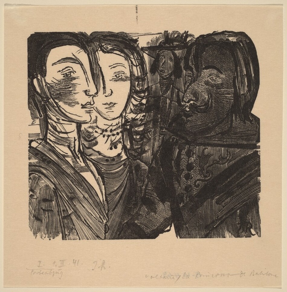 Illustration to Voltaire, 