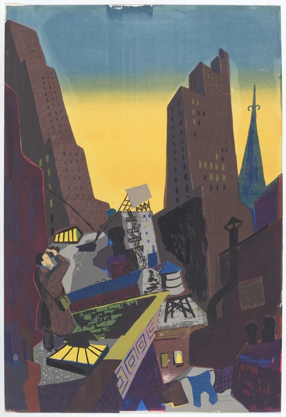 Spring Thaw by Louise Arnstein Freedman