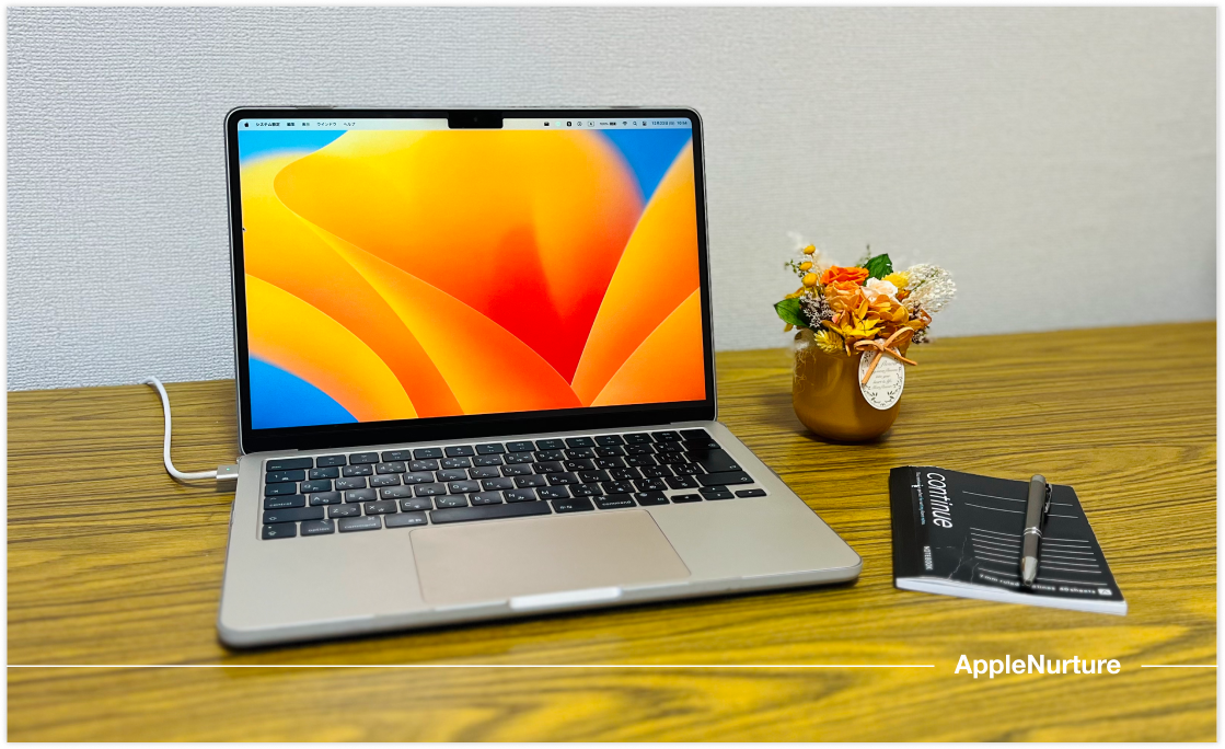 13インチ MacBook Air M2モデル 長期レビュー【M1/M3と比較