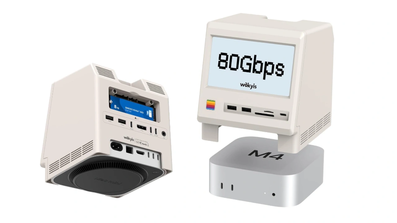 Wokyis、5インチHDディスプレイを搭載した初代Macintosh風デザインの