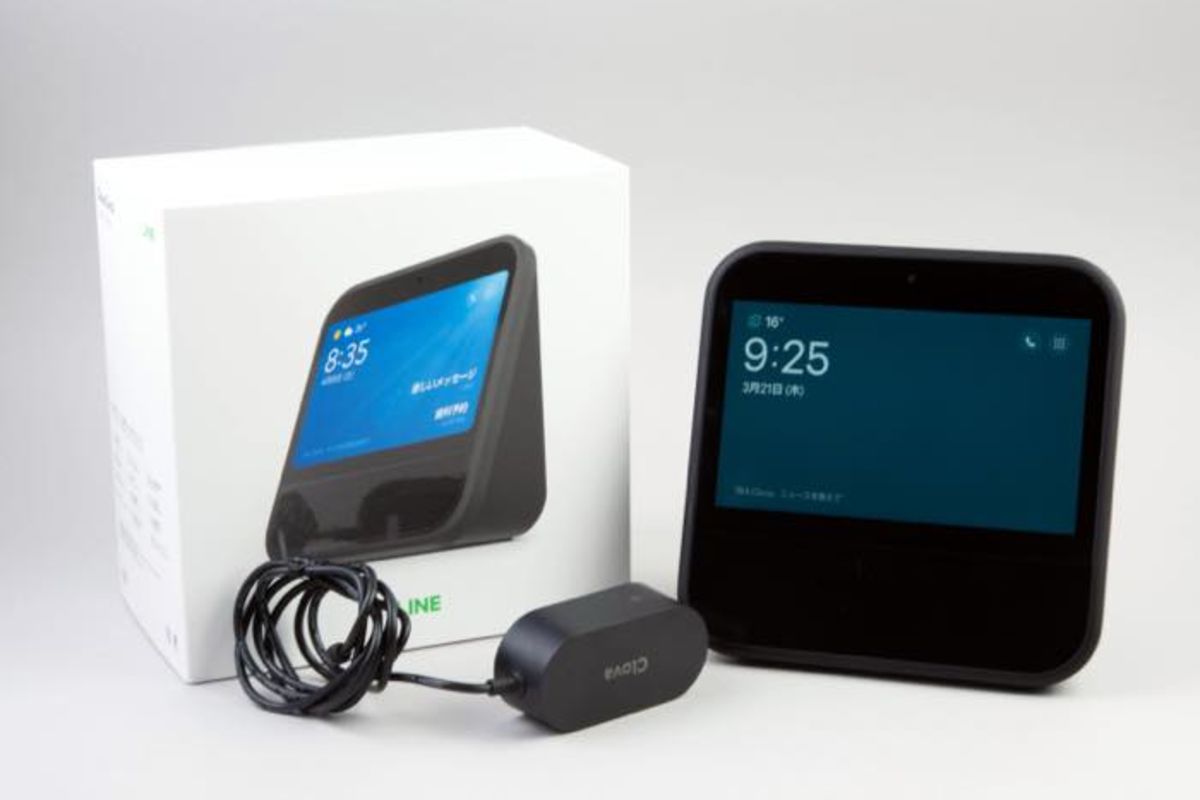 LINE「Clova Desk」レビュー、画面搭載スマートスピーカーを「Echo