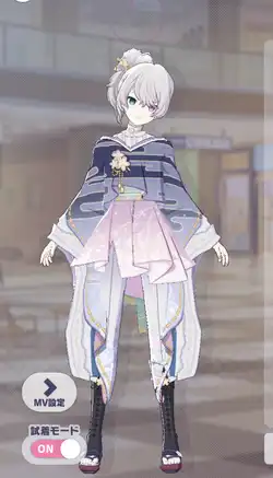 プロセカ】[風に舞う花びらの中で]初音ミクのカードイラストと衣装