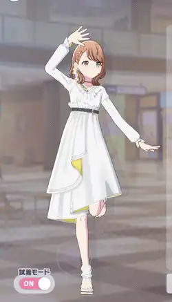 プロセカ】[気になっちゃう背中]花里みのりのカードイラストと衣装