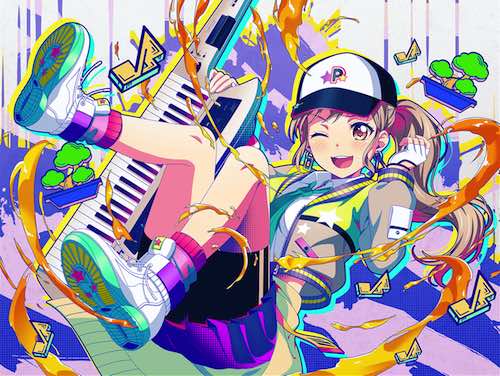 バンドリ！ガルパ】[星のシールの優等生]市ヶ谷有咲のスキルとイラスト