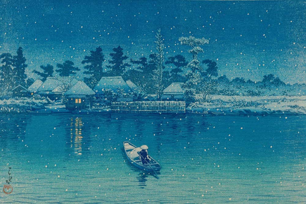 絵画 冬の風景画 引き取り限定 絵画冬の風景画引き取り限定