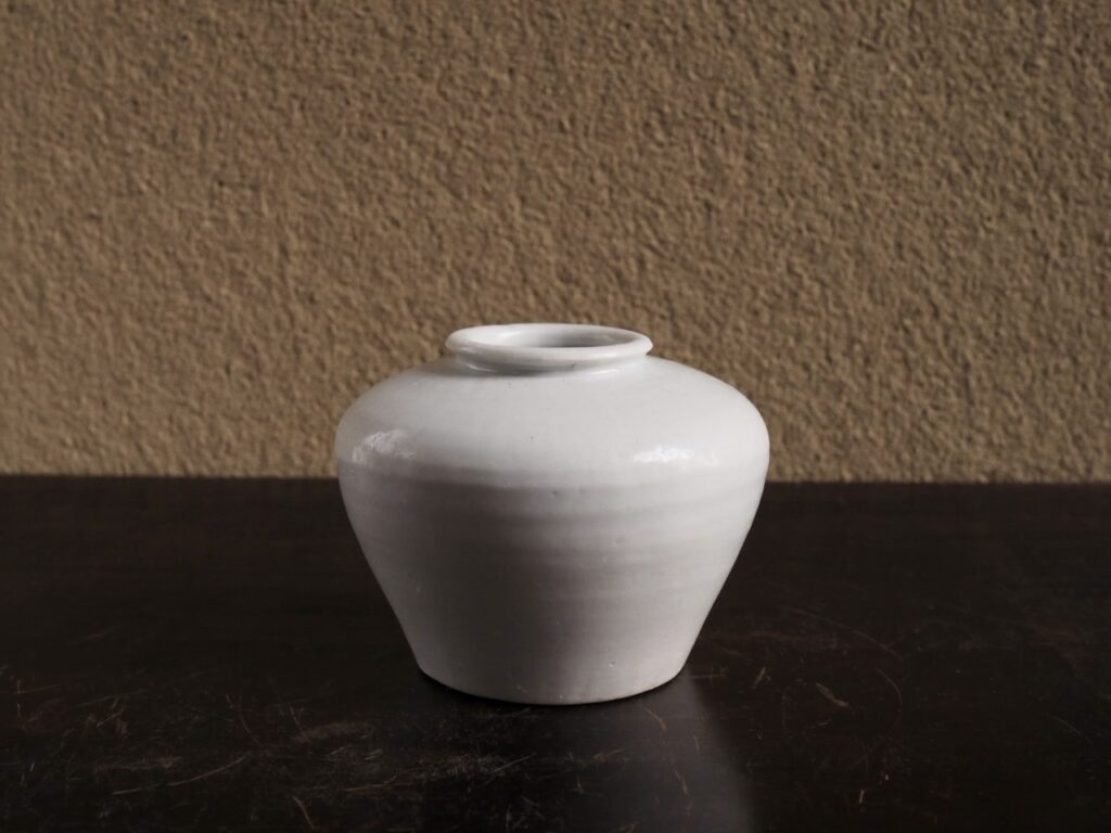 李朝初期白磁小壺 | 古美術いもと