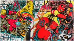 RJB/アート】AIR JAM 2011/2012 ポスター byロッキンジェリービーン