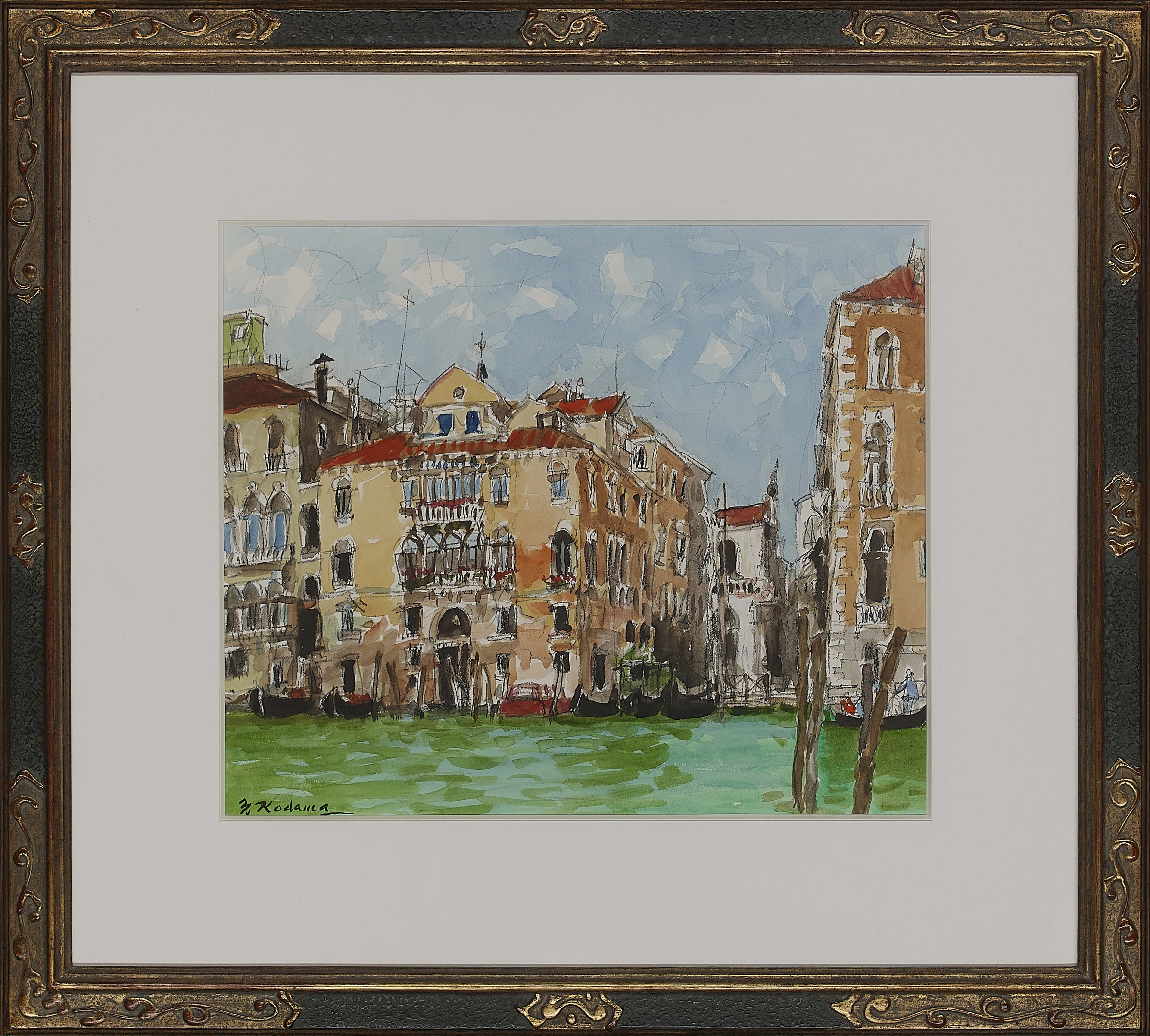 児玉幸雄『 ヴェニスの運河』 | その他肉筆画 | 日経アート