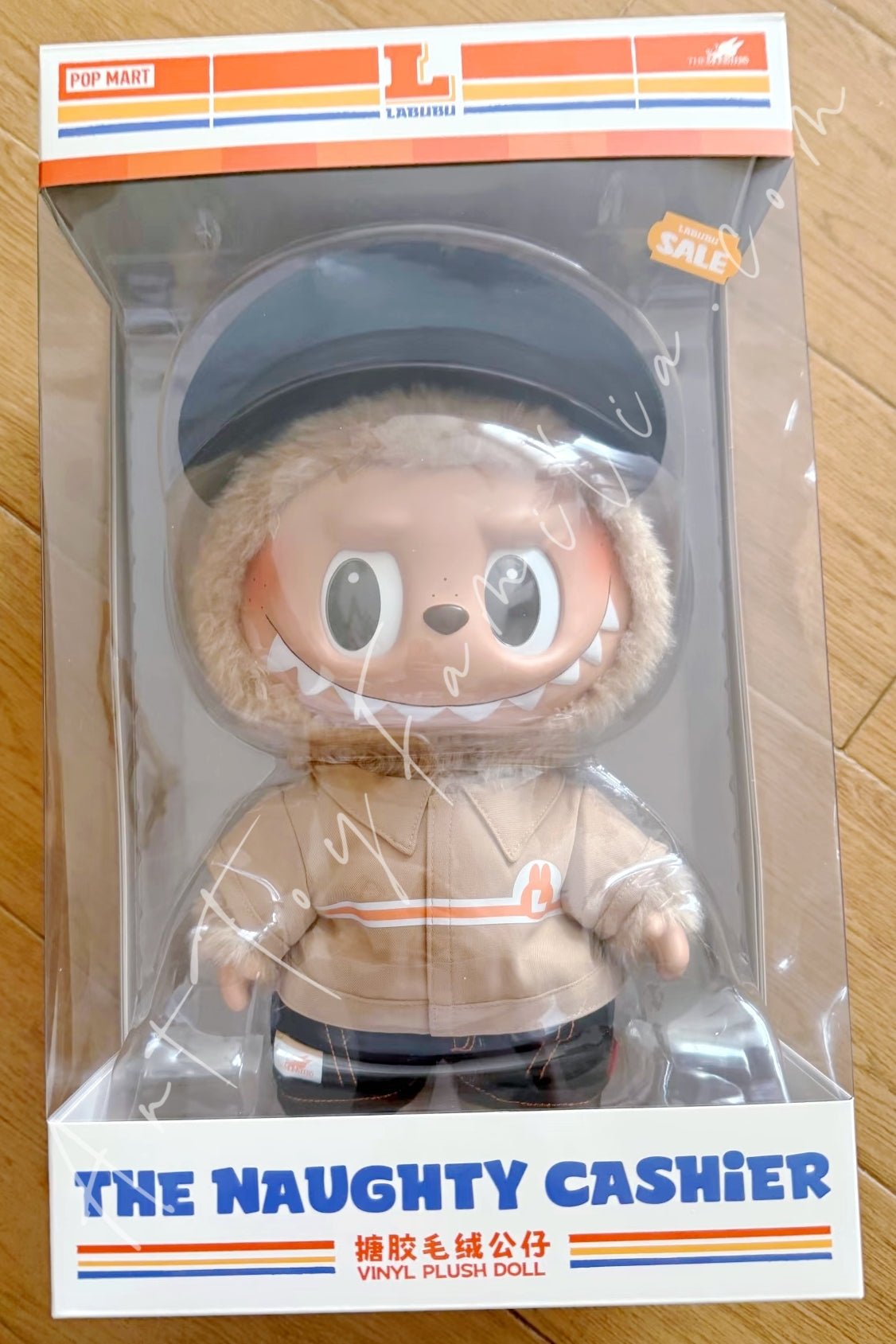 The Monsters Labubu The Naughty Cashier Vinyl Plush Doll | POP