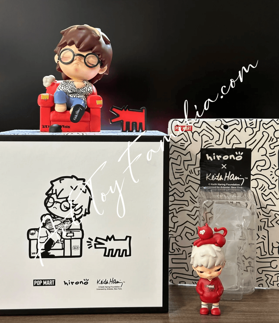 Hirono x Keith Figure | POP MART – Art Toy Familia