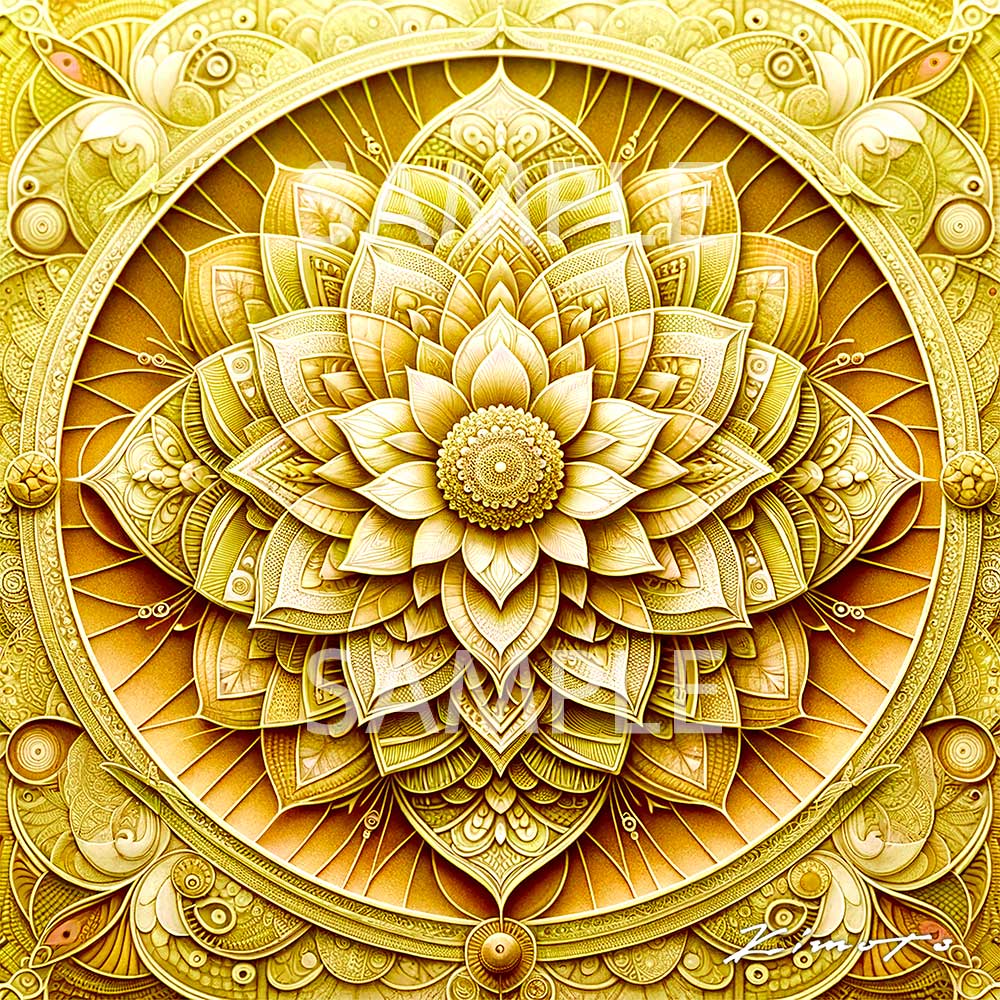 開運！エネルギーアート「金色の輝き」