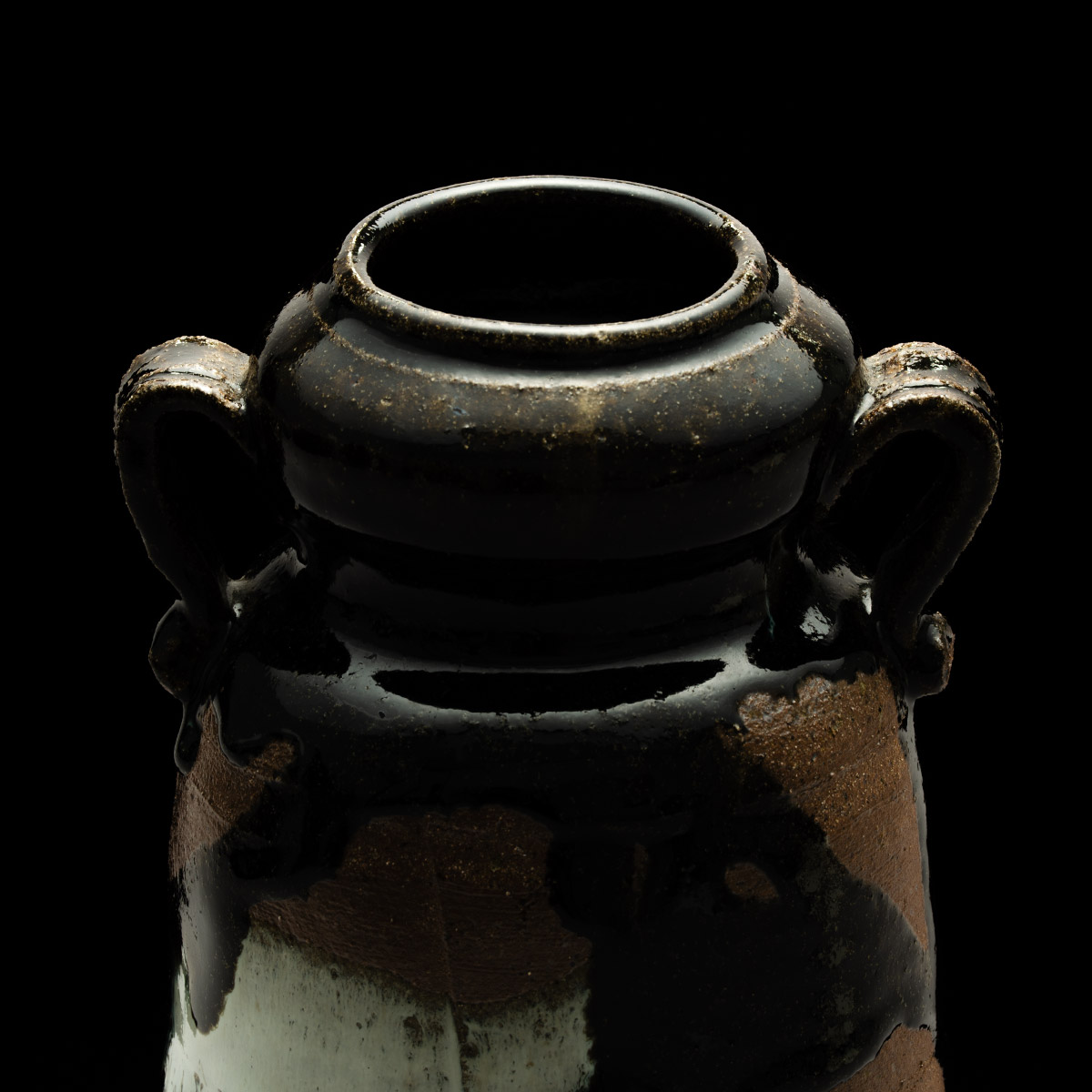 叩き朝鮮唐津耳付花入 | ARTerrace