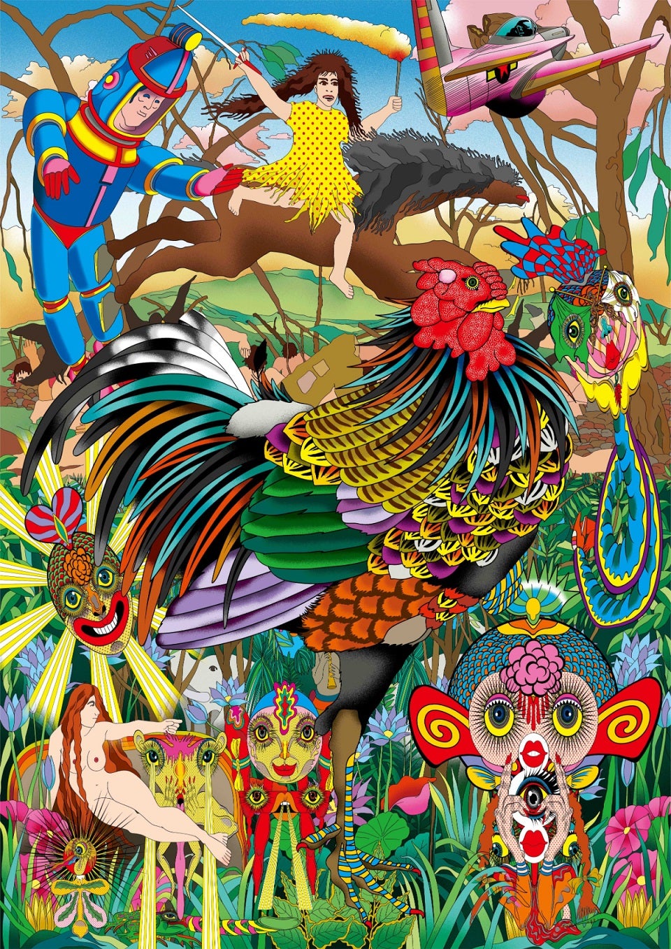 プレビュー】「田名網敬一 記憶の冒険」8月7日から国立新美術館で