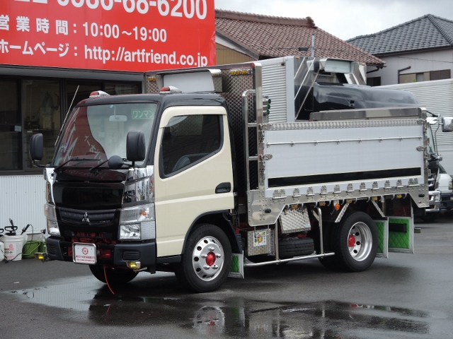 H23 三菱 ブルーテックキャンター 造り平ボデー｜中古トラック・大型