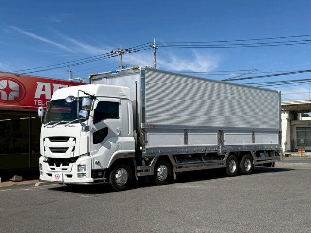 いすゞ ギガ ハイルーフ 冷凍バン サブエンジン 両側観音扉 ステンレス