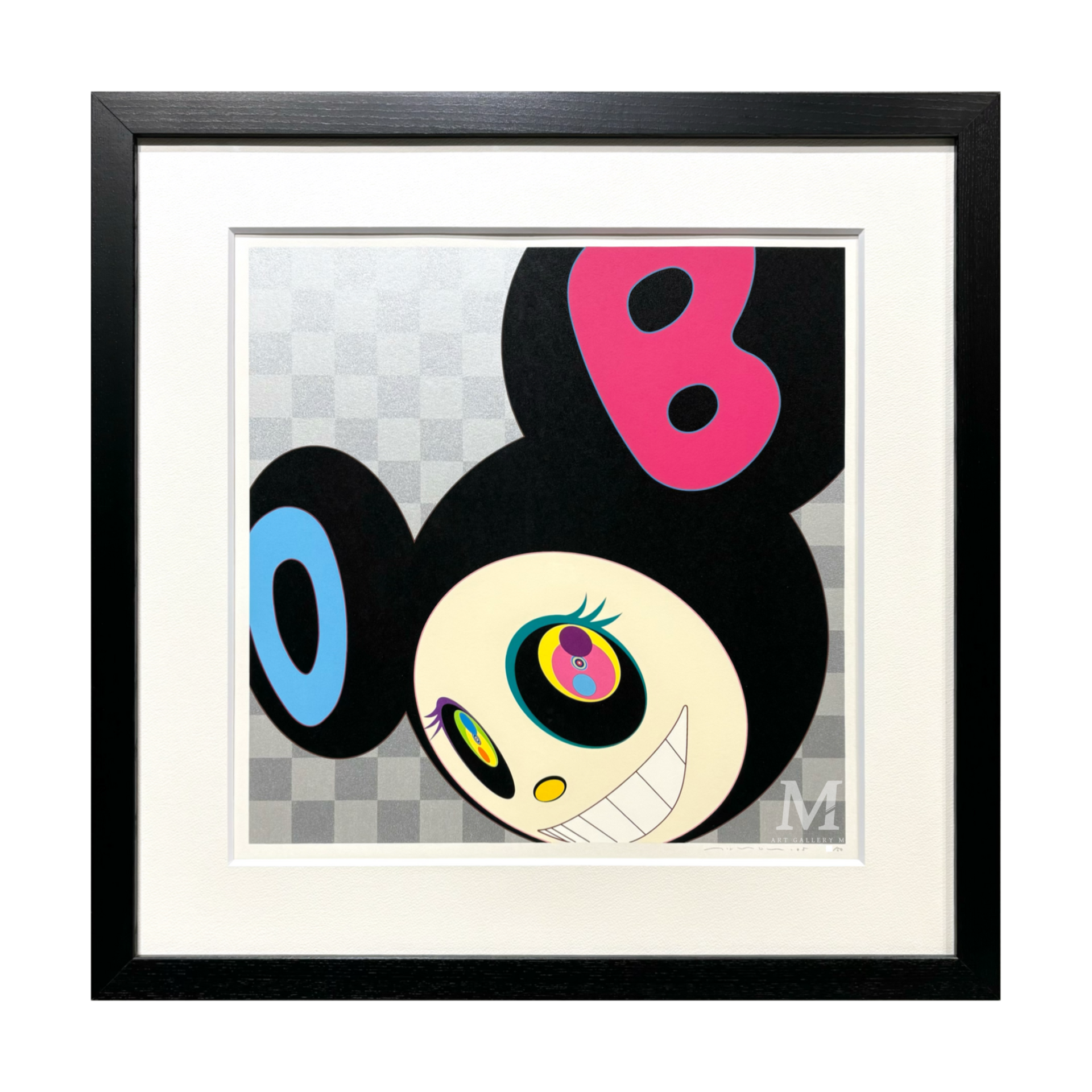 村上隆 (Takashi Murakami)「AND THEN Black」ART GALLERY M