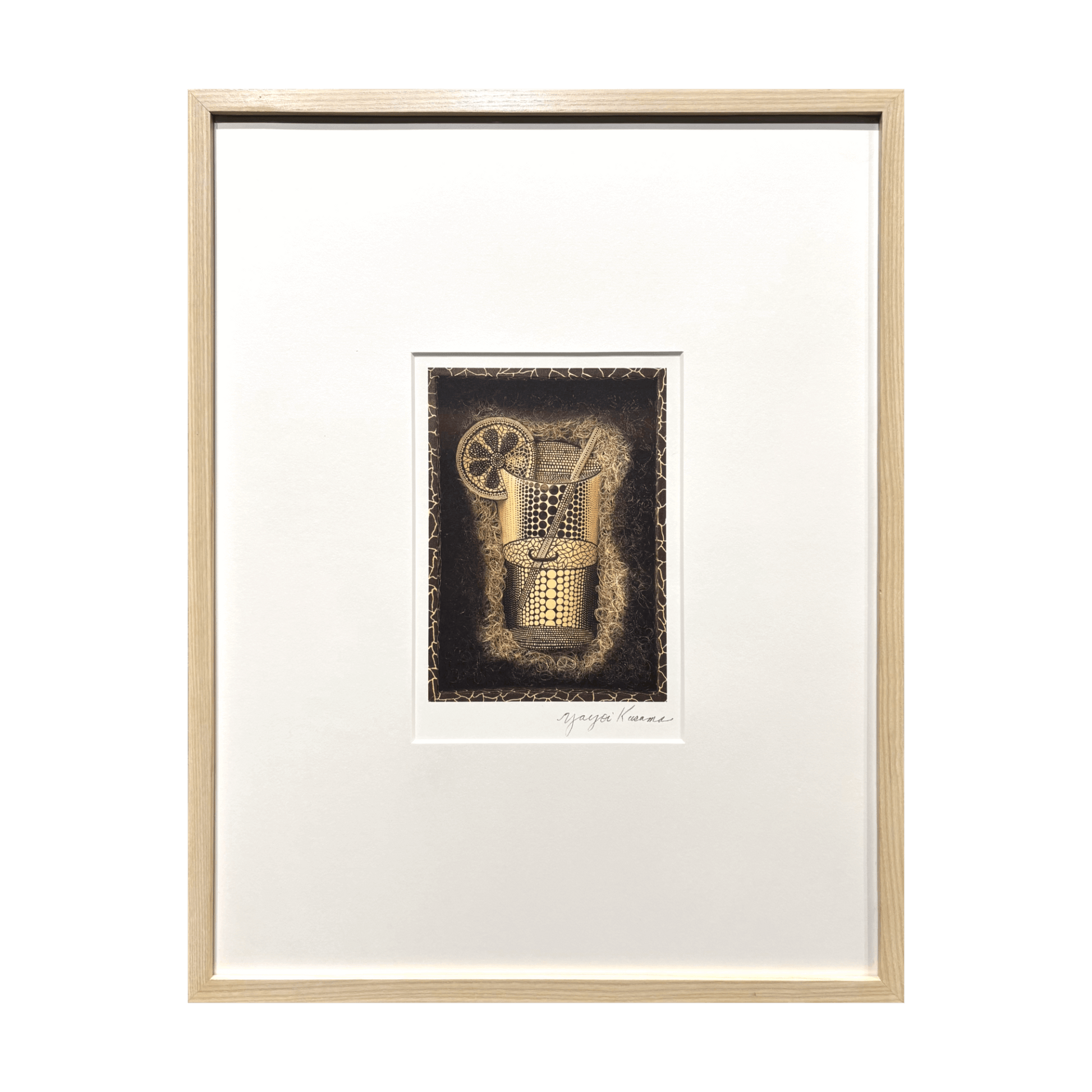 草間彌生 (Yayoi Kusama) - 「レモンスカッシュ、1993年」 草間彌生