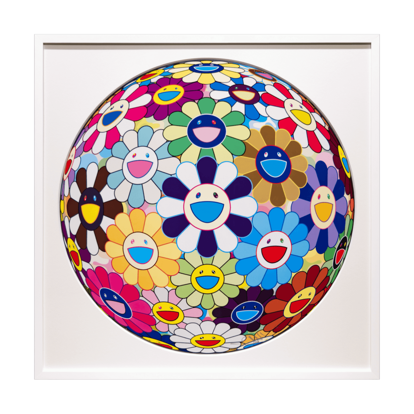 村上隆 (Takashi Murakami)｢フラワーボール（3-D）幼稚園」ART GALLERY M