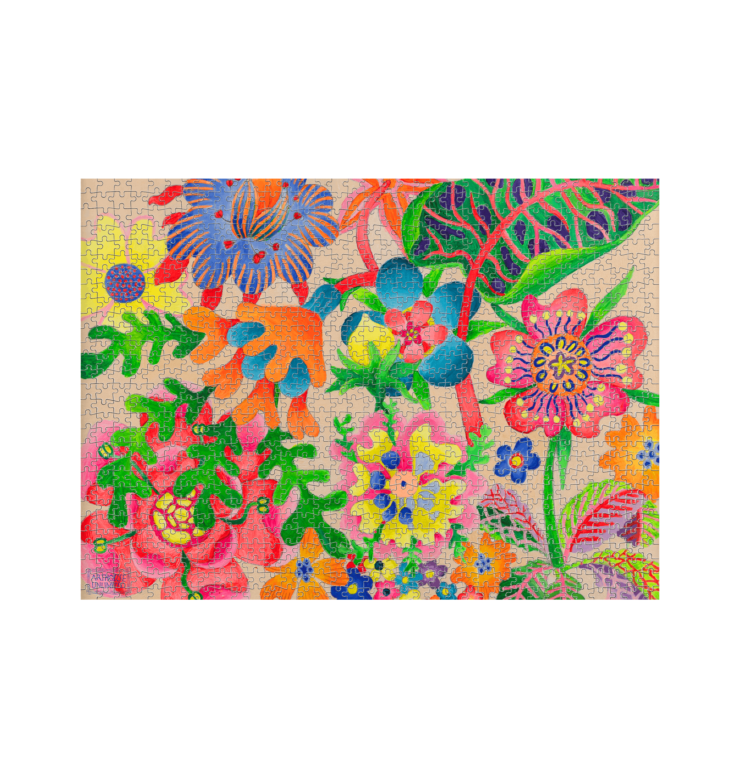 Floral Tropicana Jigsaw Puzzle – ARTHOUSE Unlimited