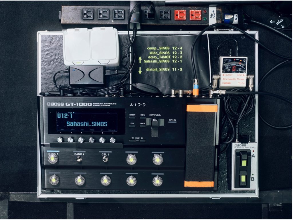 佐橋佳幸 Meets BOSS GT-1000 - BOSS Articles