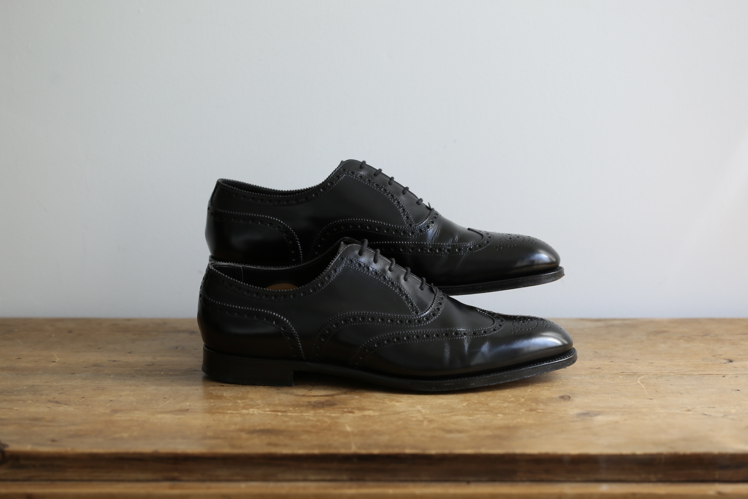 EDWARD GREEN エドワードグリーン】名作フルブローグ内羽根シューズ靴