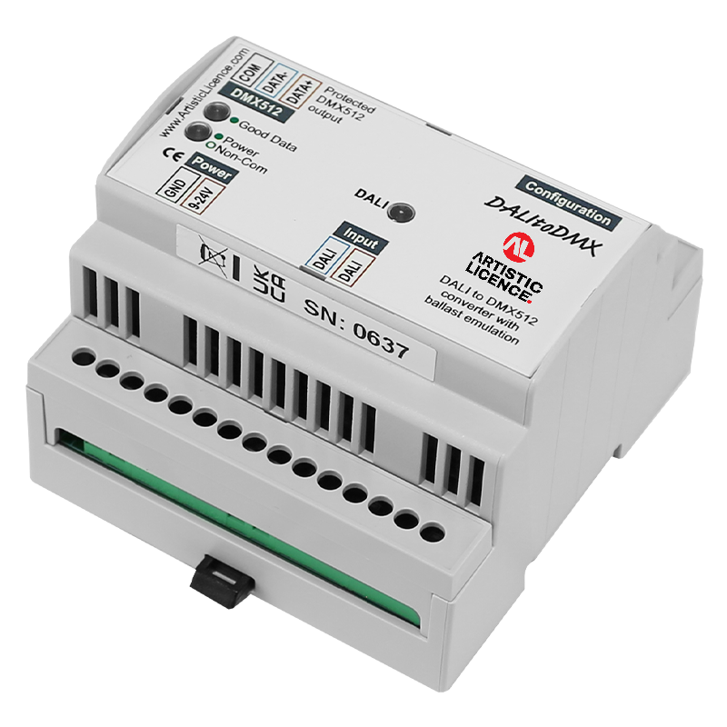 DALItoDMX – Artistic Licence