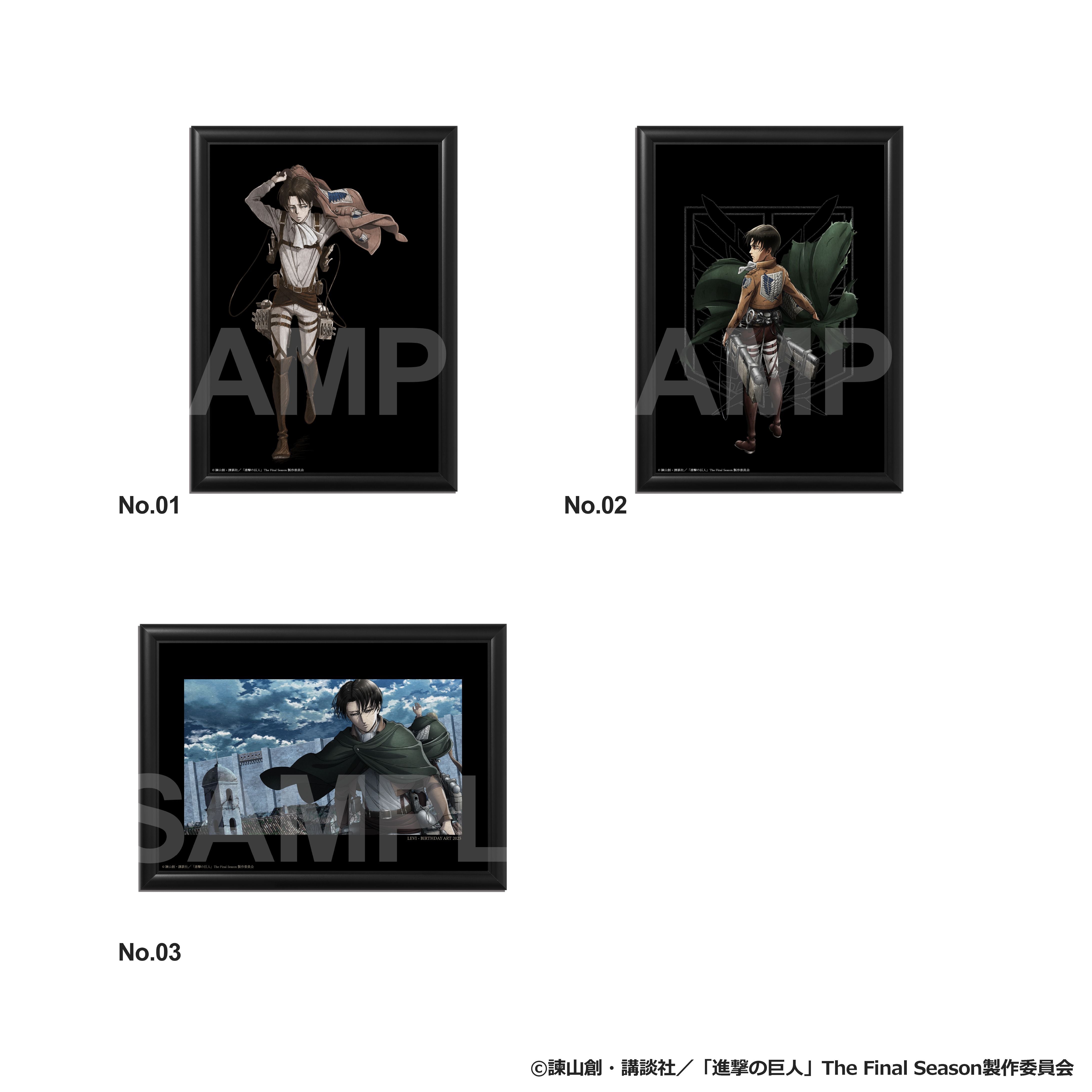 リヴァイ：バースデーアート – ART MERCH JAPAN