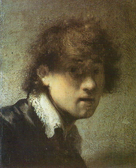 レンブラント自画像 西洋絵画美術館